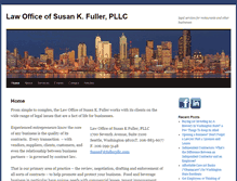 Tablet Screenshot of fullerpllc.com